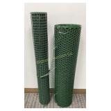Plastic Mesh Garden Fencing 40' & 36' Tall 2 Rolls