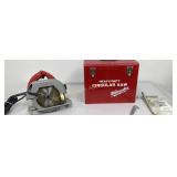 Milwaukee Corded 7 1/4' Circular Saw w/ Storage