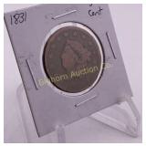 1831 Large Cent