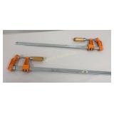 Jorgensen 24' Bar Clamps 2 Pc Lot #3724
