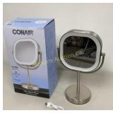 Conair LED-Lighted Mirror w/1x &10x Magnification