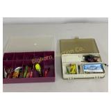 Fishing Lures & Flies Assortment in 2 Organizer