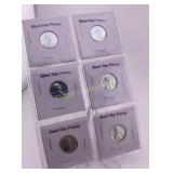1943 Steel War Cents 6 Pc Lot
