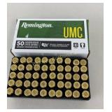 Ammo 40 S&W, 50 Rds Remington 165 Gr FMJ