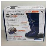 NIB Sharper Image Air Compression Boots