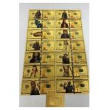 24K Gold Layered Lord of the Rings Novelty