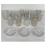VTG Glass Bowls & Cups,Various Styles