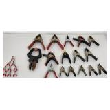 Spring Clams 26 Pc Lot Various Sizes/ Styles