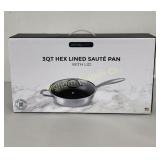 Unused Servappetit 3 Qt Hex Lined Saute