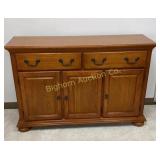 Oak Sideboard w/ 2 Drawers & 3 Doors
