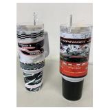 New Hogg 40 oz Tumblers Dale Earnhardt Sr & Jr.