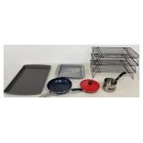 Bakers Drying Racks, Baking Pans, Mini Sauce Pan