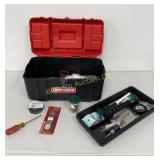 Craftsman Tool Box w/ Contents: Pipe Cutter, Wire