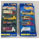 1997 Hot Wheels Hauler 4 PC Gift Packs,