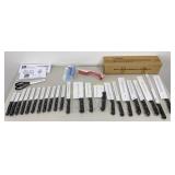 Showtime Six Star+ Gourmet Cutlery Set 21 Knnives