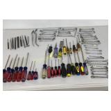Hand Tool Assortment Screwdrivers, Wrenches,