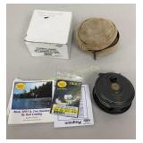 Cortland Magnum 140 D Fly Fishing Reel w/ Leather