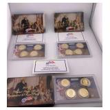 US Mint Proof Presidential Coin Sets 2007, 2008,