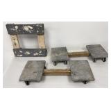 Furniture Mover Flat Carts 3 Pc Lot