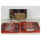 20 Pc Kitchen Cutlery Set Chef Deluxe Mirical Edge