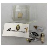 VTG Helicopter & Industrial Engine Tie Clips,