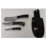 Smith & Wesson Bulls Eye 3 PC Knife Set