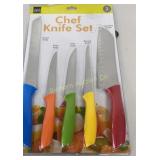 Handy Helpers 5 Pc Chef Knife Set