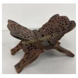 VTG Carved Wooden Book Stand