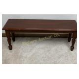 Wooden Bench Approx 14" x 47" x 18" Tall