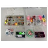 Fishing Flies, Hooks & Accessories in 6 Organizer