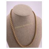 20" Necklace 12K Gold Filled 34.1 Grams