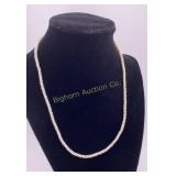 17" Pearl Necklace w/ 14K Clasp
