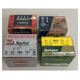 Ammo 12 Ga 3" 75 Rds Federal & Remington #4 Shot