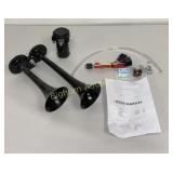Automotive Electric Air Horn Kit Appears Unused