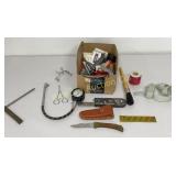 Tire Gages, Spark Plug Gap Tools, Saw Blades