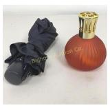 Satin Glass Catalytic Oil Lam, Compact Umbrella