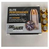 Ammo 10mm 20 Rds Sig Sauer Elite Performance