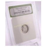 1959 Roosevelt Dime INB PR 70