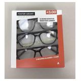 Foster Grant +3.00 Reading Glasses 3 Pack