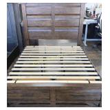 Bear Creek Queen Size Bed w/ 2 Drawers