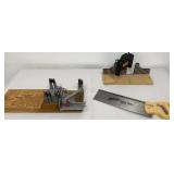 Mitre Sled w/ Disston K-1 14" Backsaw
