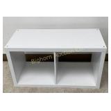 White Cubby Shelf Unit