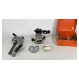 Black & Decker 1ï¿½ Hp Router w/ Bits & Accessories