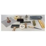 Drywall Tools Hawk, Knnives, Brushes, Paper Tape