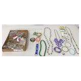 Jewelry Assortment: Earrings, Bracelets, Necklaces