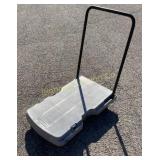 Rubbermaid Triple Trolley Cart 250 Lb Rating