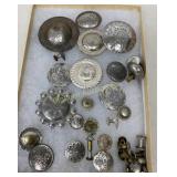 VTG Silver Tone Concho