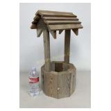 Wishing Well Planter w/ Concrete Container