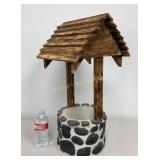 Wishing Well Planter w/ Concrete Container