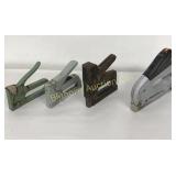 Stapler Gun Assortment 4 Pc Lot